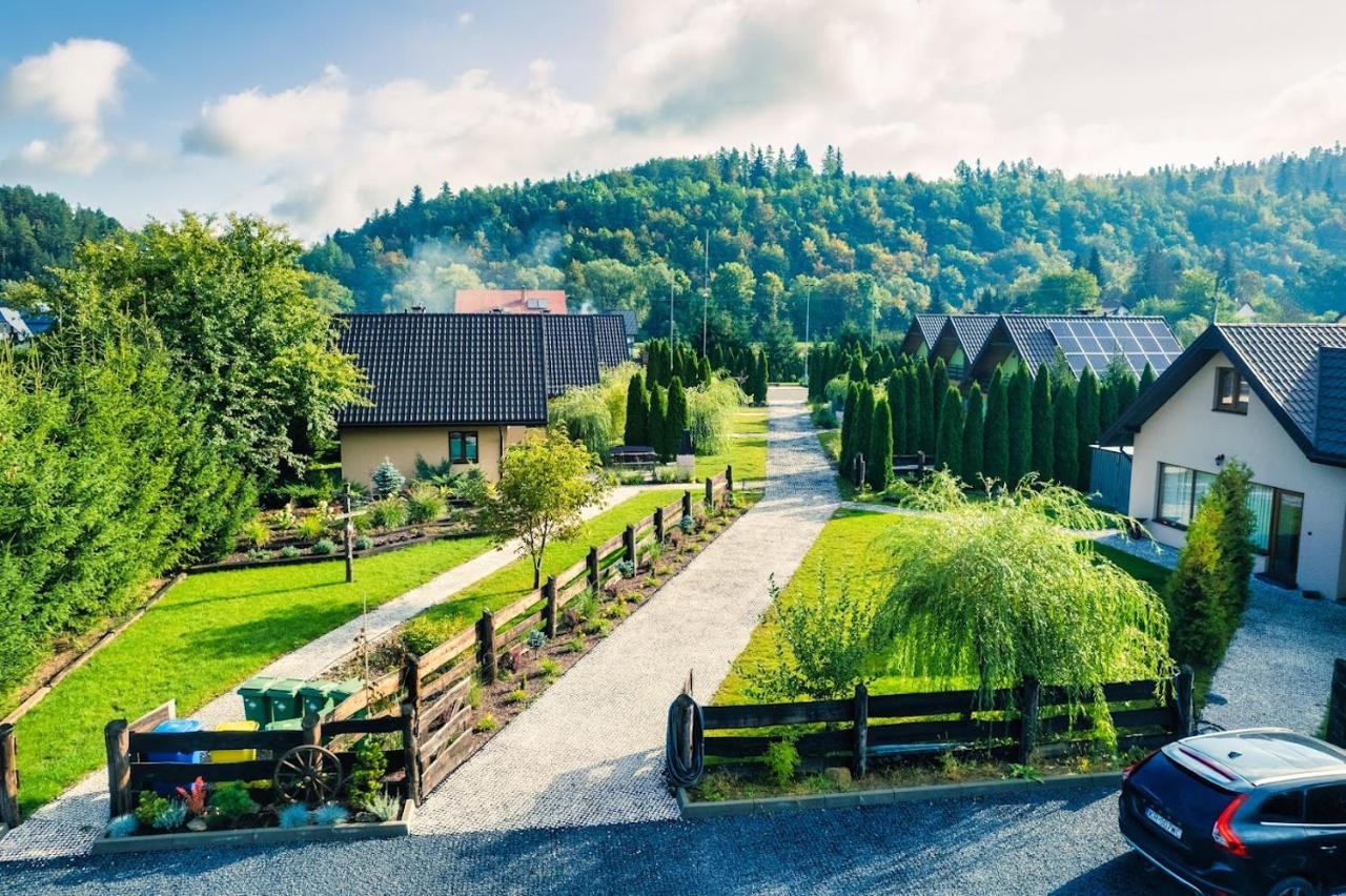 Caloroczne Domki W Bieszczadach "The Willows" Laczki Exterior photo